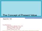Appendix 13A: The Concept of Present Value