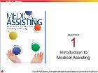 Bài dạy Medical Assisting - Chapter 1: Introduction to Medical Assisting
