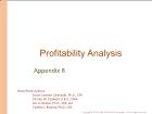 Bài giảng Appendix B: Profitability Analysis