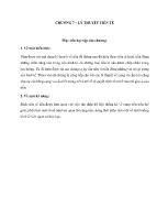 Bài giảng Chương 7: Lý thuyết tiền tệ