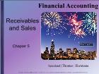 Bài giảng Financial Accounting - Chapter 5: Receivables and Sales