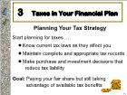 Bài giảng Personal Financial - Chapter 3: Taxes in Your Financial Plan