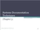 Bài giảng Romney_ais13 - Chapter 3: Systems Documentation Techniques