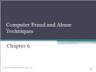 Bài giảng Romney_ais13 - Chapter 6: Computer Fraud and Abuse Techniques