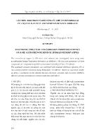 Cấu trúc electron và khả năng ức chế ăn mòn kim loại của một số dẫn xuất axetophenon benzoyl hiđrazon