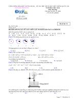 Đề thi thử trung học phổ thông quốc gia môn: Hoá học