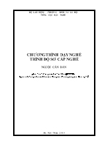 Giáo trình Nguội căn bản (P1)
