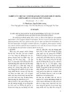 Nghiên cứu chế tạo và đánh giá khả năng diệt khuẩn trong không khí của tấm lọc phủ nano bạc