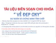 Phương pháp xử lý bài toán Oxy