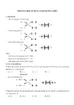 Tài liệu Hóa: Phương pháp sử dụng sơ đồ đường chéo