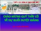 Thao giảng Hệ phương trình tuyến tính tổng quát