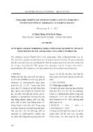 Tổng hợp, nghiên cứu tính chất phức chất của ecbi, tuli với hỗn hợp phối tử asparagin và o-Phenantrolin