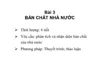 Luật hành chính Việt Nam - Bài 3: Bản chất nhà nước