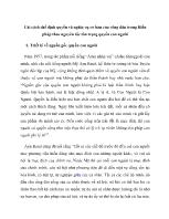 Luật học - Cải cách chế định quyền và nghĩa vụ cơ bản của công dân trong Hiến pháp theo nguyên tắc tôn trọng quyền con người