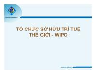 Luật học - Tổ chức sở hữu trí tuệ thế giới - Wipo