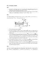 Câu hỏi ôn tập Công nghệ chế tạo máy (Đề 2)