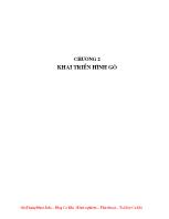 Chương 2: Khai triển hình gò