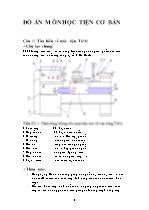 Đồ án môn học Tiện cơ bản