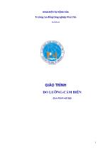 Giáo trình Đo lường - Cảm biến