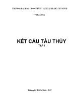 Giáo trình Kết cấu tàu thủy (Phần 1)