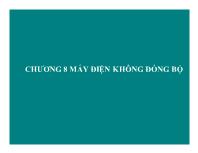 Đo lường điện - Chương 8: Máy điện không đồng bộ