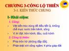 Bài giảng Công trình trên hệ thống thủy lợi - Chương 3: Cống lộ thiên