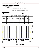 Bài tập lớn kết cấu thép 1 thiết kế hệ sàn - Dầm bằng thép