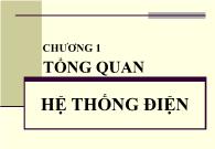 Chương 1: Tổng quan hệ thống điện