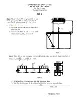 Đề thi môn Sức bền vật liệu