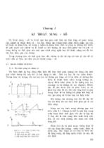 Điện - Điện Tử - Chương 3: Kĩ thuật xung - Số