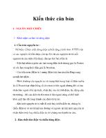 Điện - Điện Tử - Kiến thức căn bản