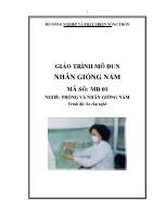 Giáo trình mô đun Nhân giống nấm