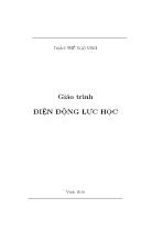 Giáo trình môn Động lực học