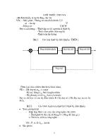 Giáo trình Thiết kế thiết bị điều khiển - Bài 1: Các loại thiết bị điều khiển (TBTĐ )