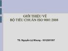 Giới thiệu về bộ tiêu chuẩn Iso 9001 : 2008