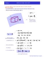 Kiến trúc - Xây dựng - Chương 4: Động lực học lưu chất