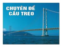 Kiến trúc - Xây dựng - Chuyên đề Cầu treo