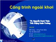 Kiến trúc - Xây dựng - Công trình ngoài khơi