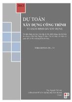 Kiến trúc - Xây dựng - Dự toán xây dựng công trình