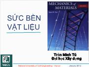 Sức bền vật liệu - Chương 2: Thanh chịu kéo (nén) đúng tâm