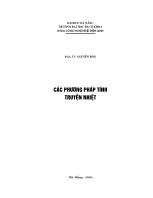 Điện điện tử - Các phương pháp tính truyền nhiệt