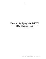 Dự án xây dựng khu BTTN Bắc Hướng Hoá