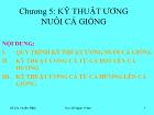 Nông - Lâm - Ngư nghiệp - Chương 5: Kỹ thuật ương nuôi cá giống