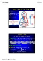 Sinh lý các cơ quan chức năng - Chương X: Sinh lý tuần hoàn