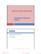 Bài giảng Cấu trúc dữ liệu và giải thuật - Chương: Balanced Search Trees - Văn Chí Nam