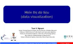 Bài giảng Phân tích dữ liệu và ứng dụng - Bài 6: Hiển thị dữ liệu