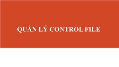 Bài giảng Quản lý Control File