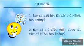 Bài giảng JQuery Master