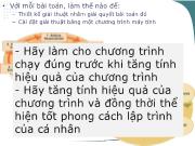 Bài giảng Kỹ thuật lập trình - Chương 3: Các kỹ thuật xây dựng chương trình phần mềm (Phần 3) - Vũ Thị Hương Giang