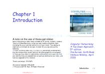 Bài giảng Mạng máy tính nâng cao - Chapter 1: Introduction - Lê Ngọc Sơn